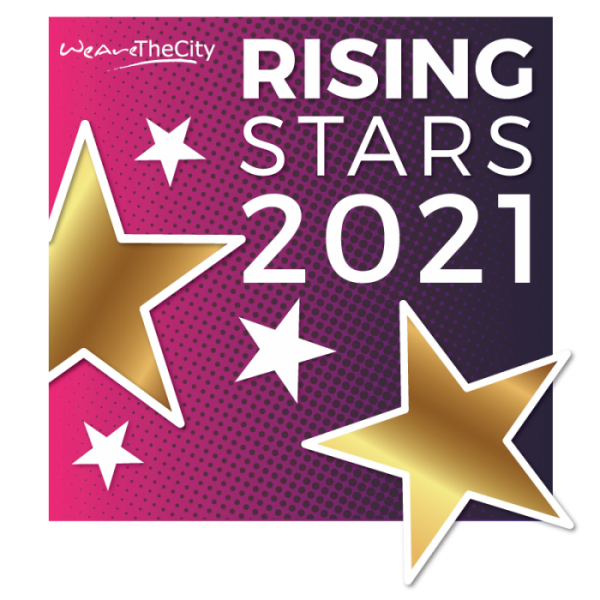 Rising Star 2021 logo.