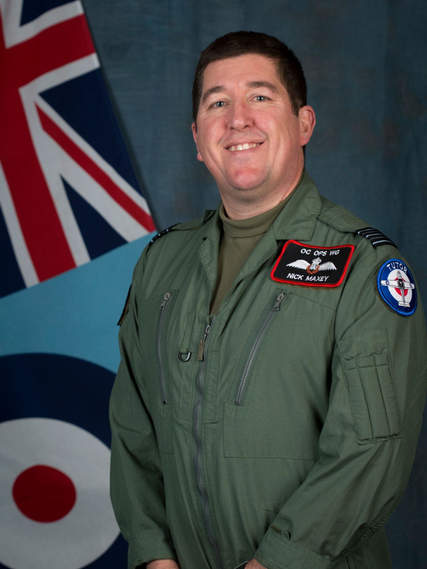 Wing Commander Nick Maxey