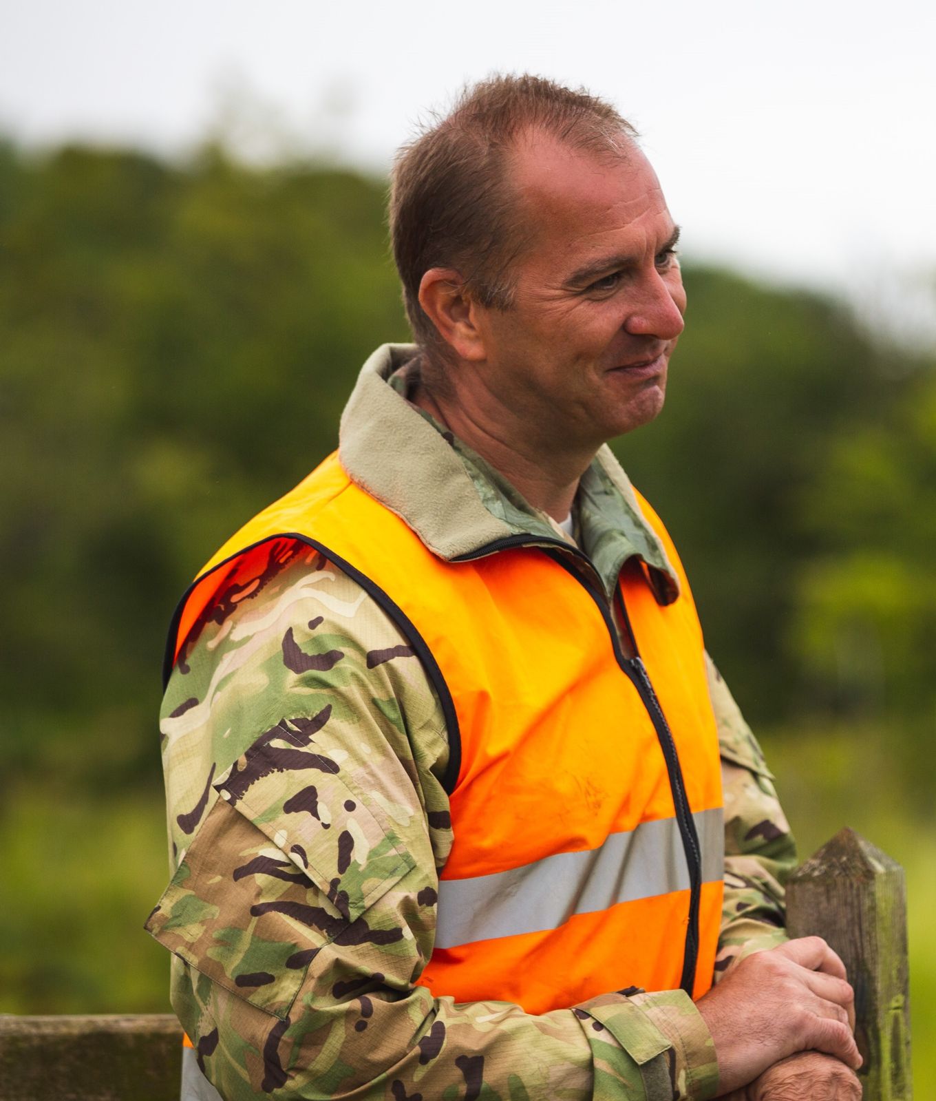 Flt Sgt Darren Reynolds, a member of the assessing team