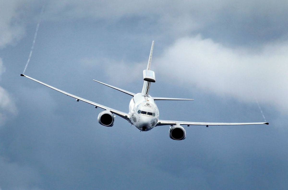Royal Australian Air Force E-7A Wedgetail aircraft in flight