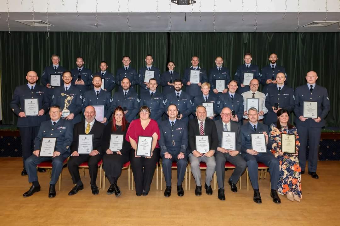 Honours and Awards ceremony at RAF Cosford on 18th December 2023