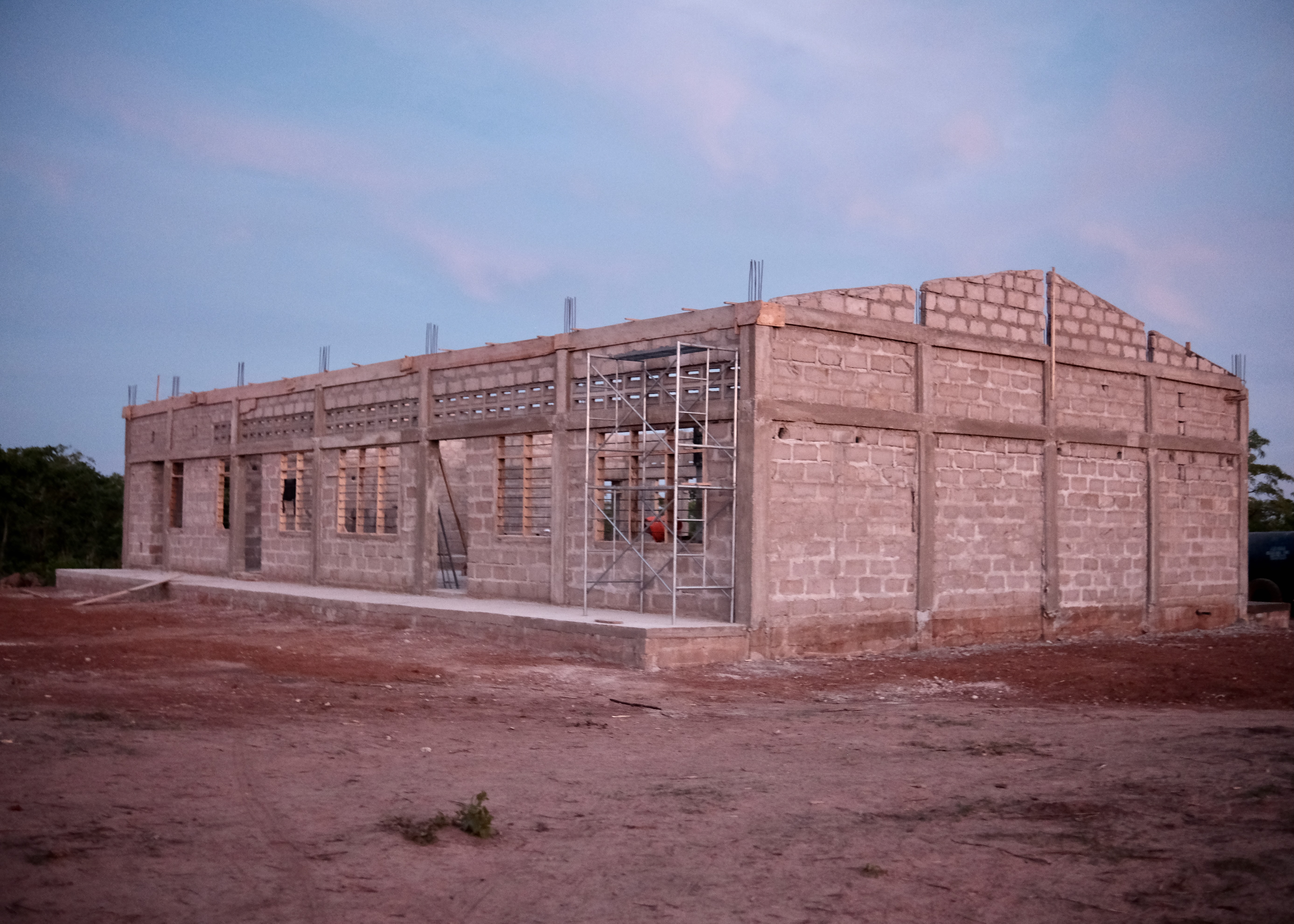 The newly built education centre.