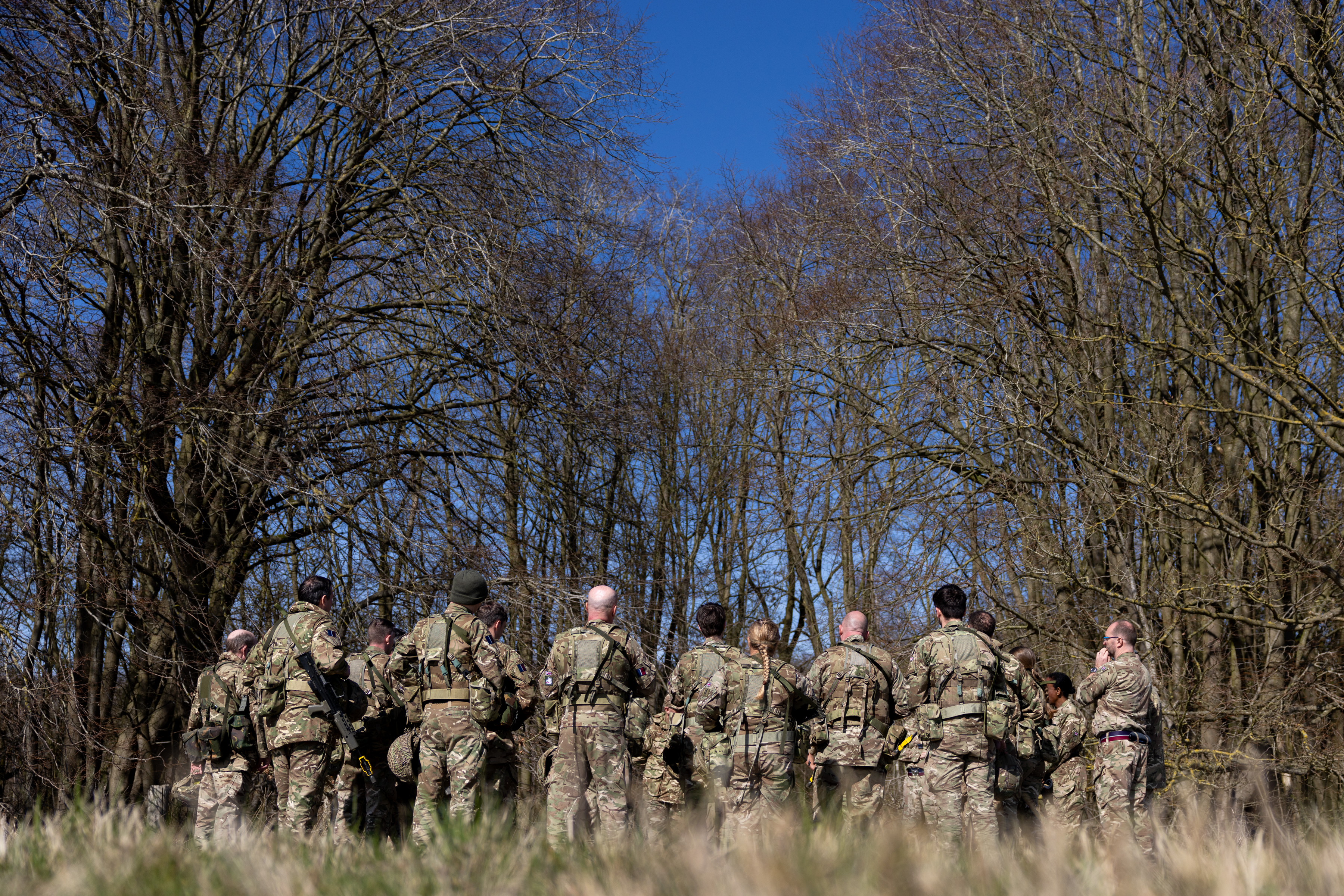 RAuxAF personnel taking part in Ex CENTURIAN FORT.