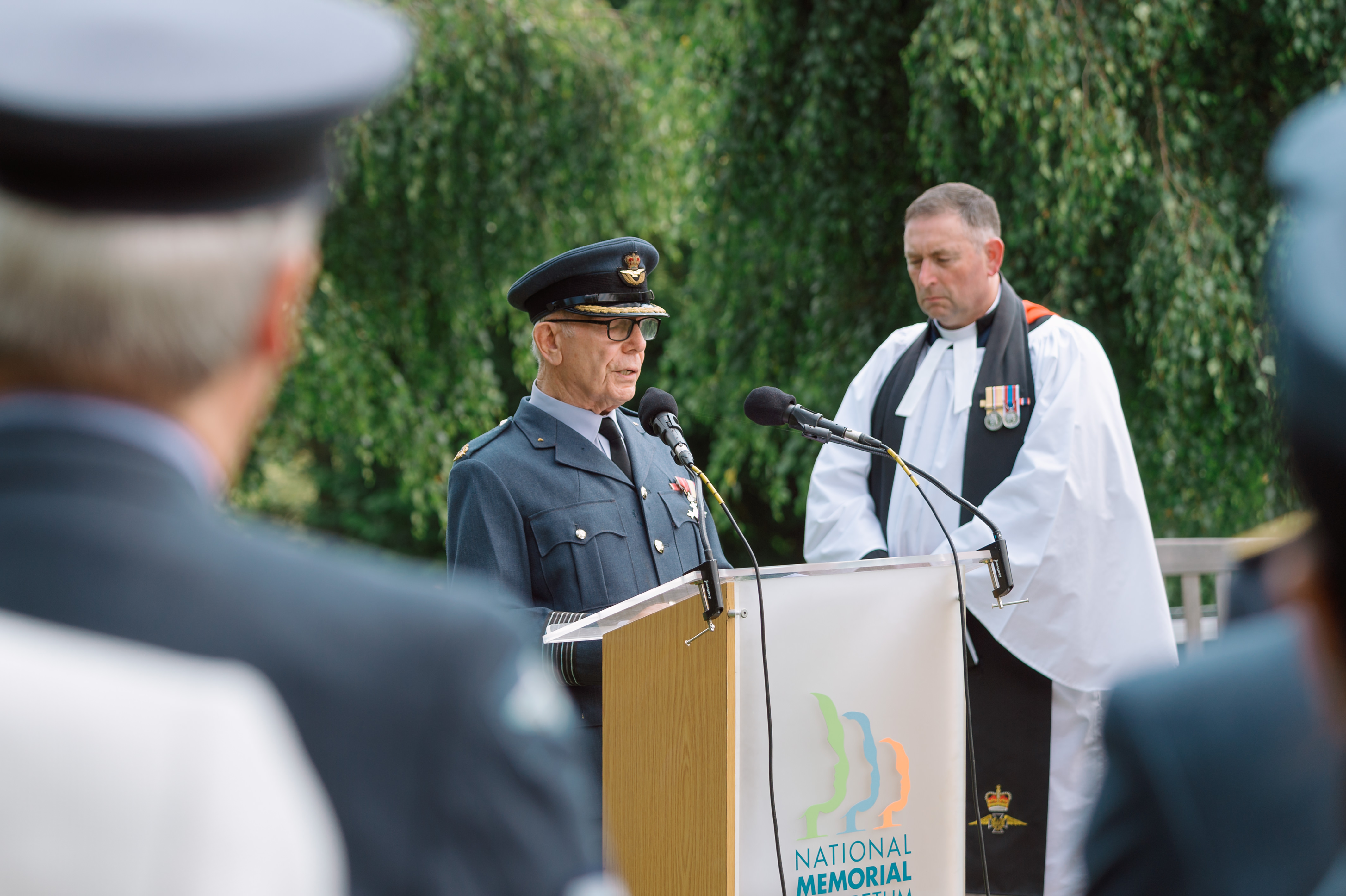 Speakers at the ceremony.