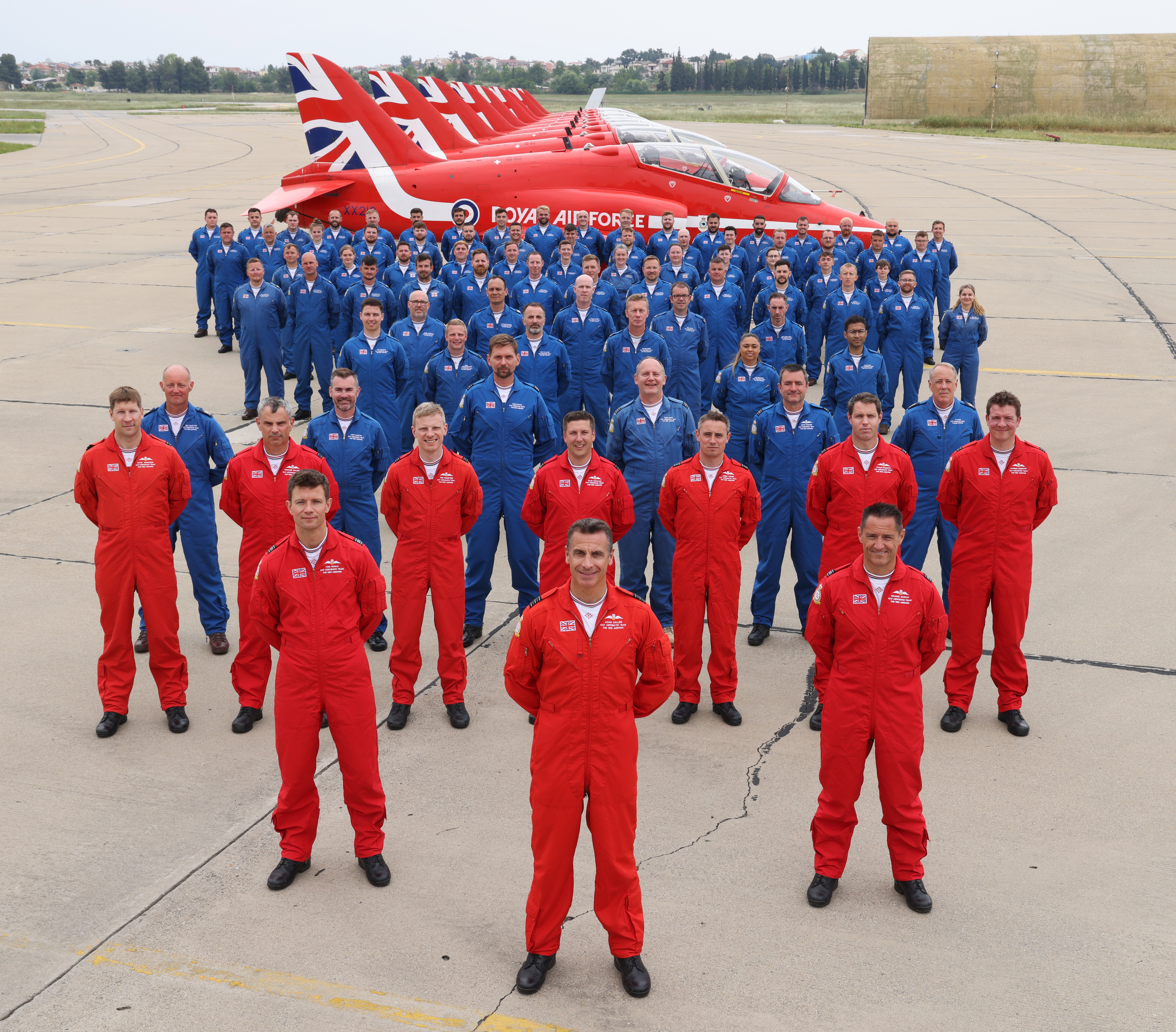 The whole Red Arrows team will now reset for 2024.