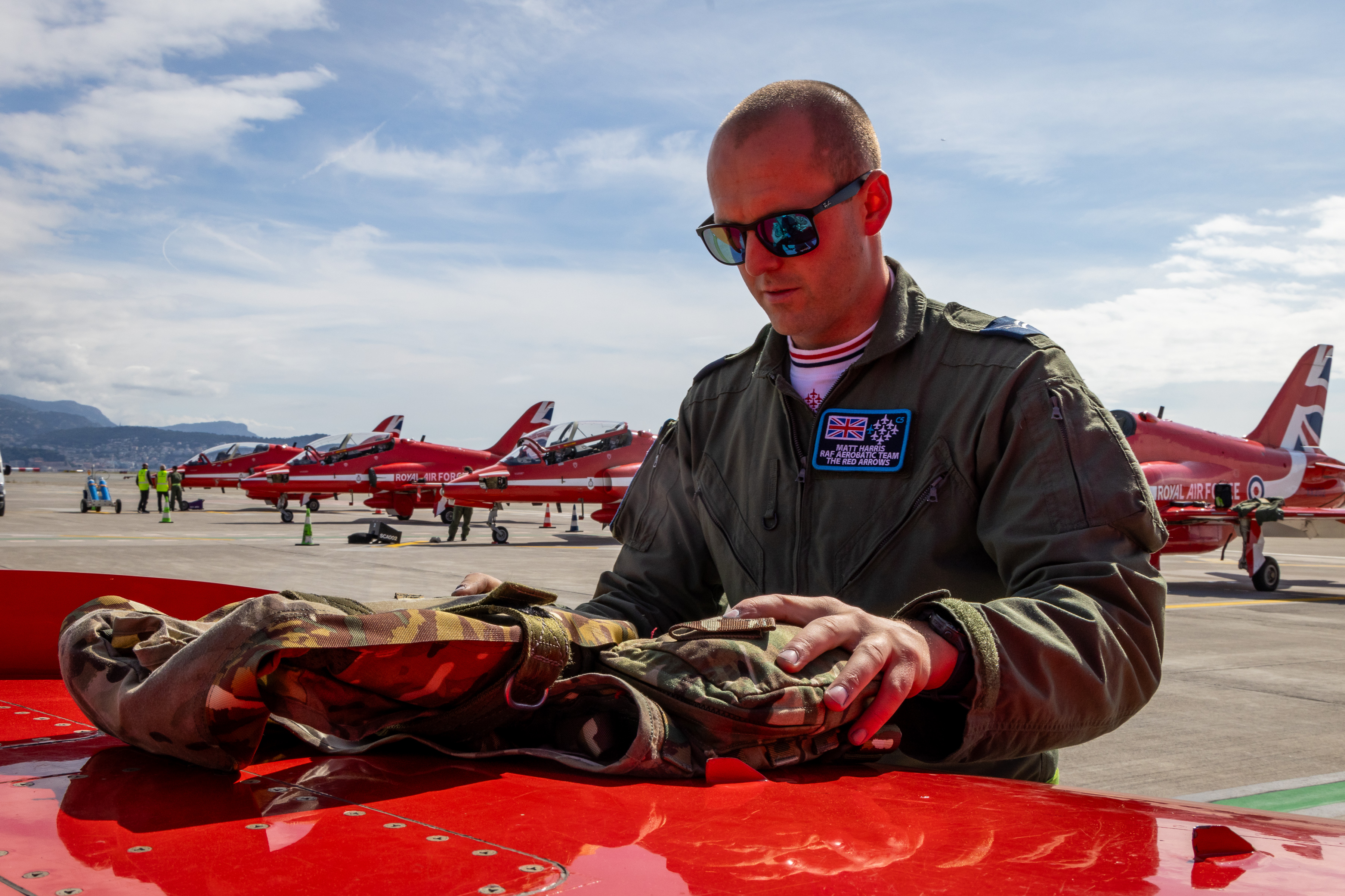 Engineers and the wider Red Arrows team are essential in achieving PDA.