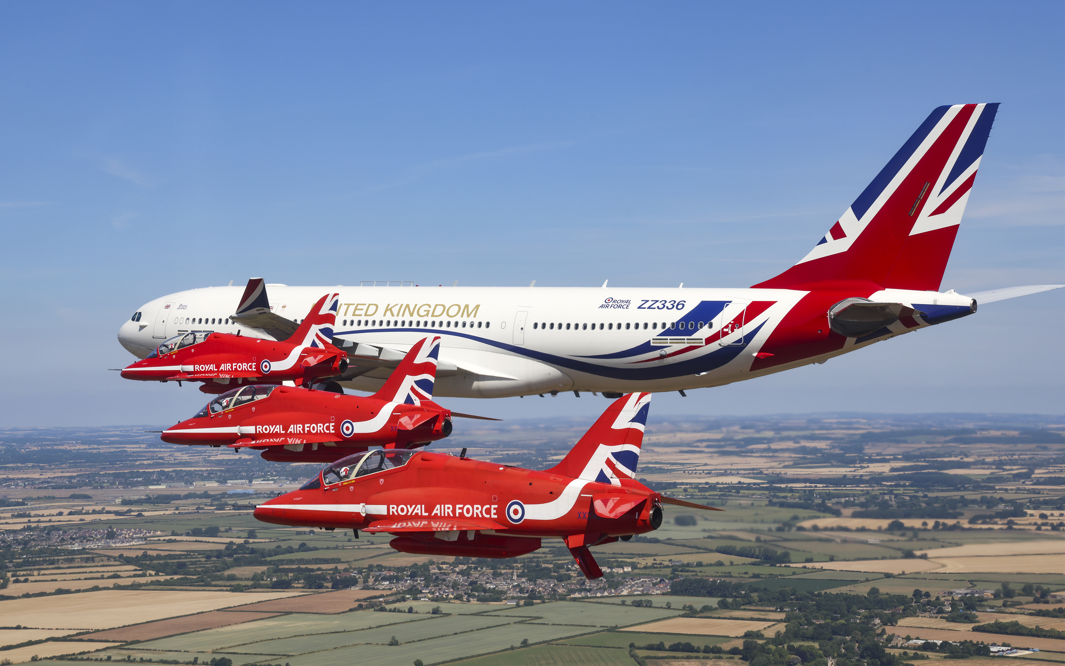 The Red Arrows support a range of UK interests at home and overseas.