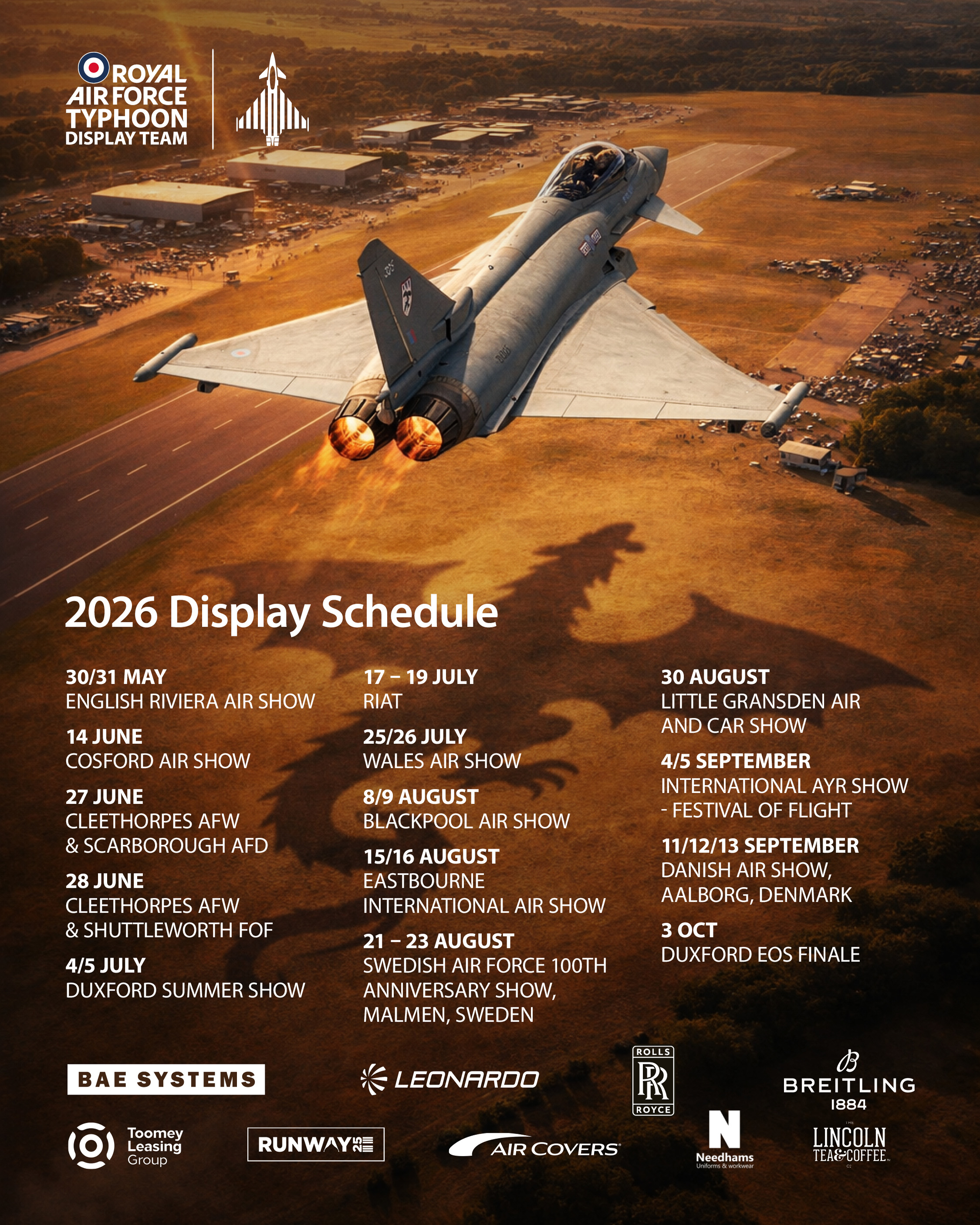 Displays | Typhoon Display Team | Royal Air Force