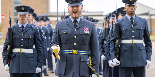 Graduation of Trainee Gunner course 1-24 | Royal Air Force