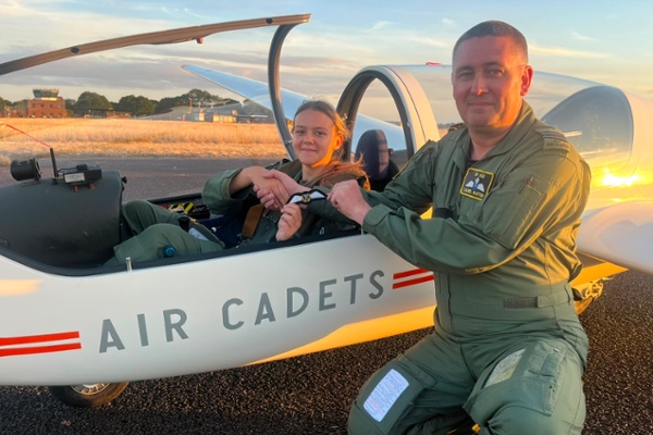 611 Volunteer Gliding Squadron returns to the skies at RAF Honington