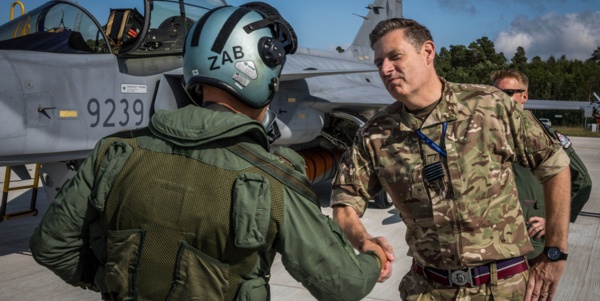 RAF Typhoons complete NATO air policing mission in Estonia | Royal Air ...