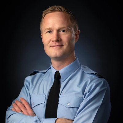 Photo of Flight Lieutenant Daniel Roper