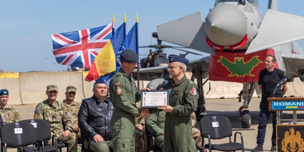 RAF Fighter Squadron arrives in Romania to co-lead NATO Air Policing ...