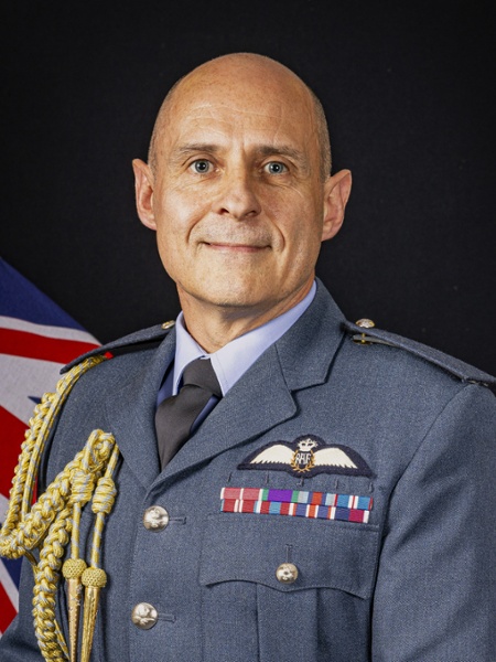 Portrait of Air Marshal Mark Flewin