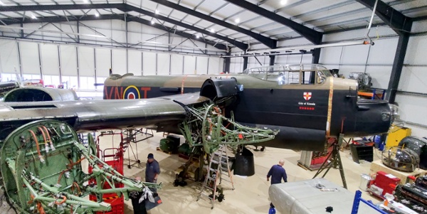 Lancaster PA474 'Major' maintenance update 3 | Royal Air Force