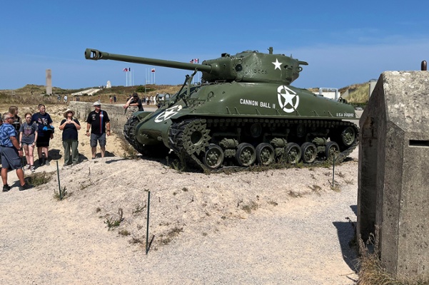 RAF Air Cadets from Honiton explore the battlefields of Normandy