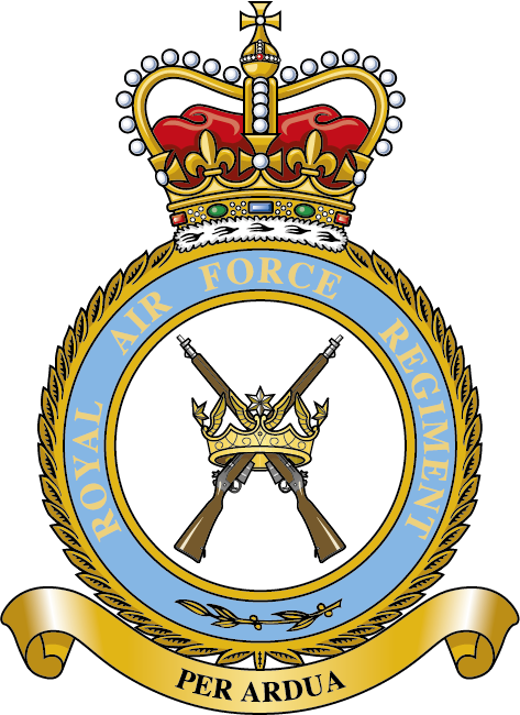 Crest for RAF Regiment