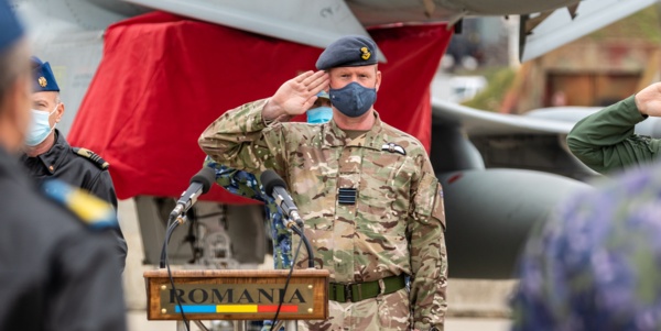 RAF Typhoons deployed in Romania ready to begin NATO Air Policing ...