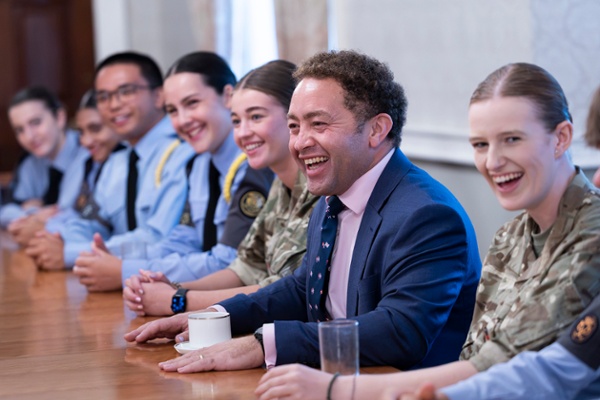 RAF Air Cadets join National Cadets Week Whitehall Takeover