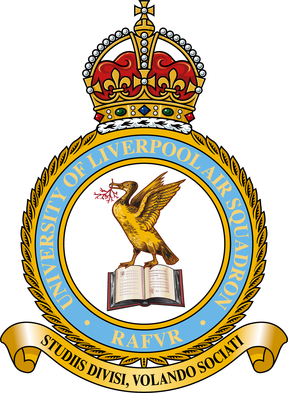 Crest for Liverpool University Air Squadron