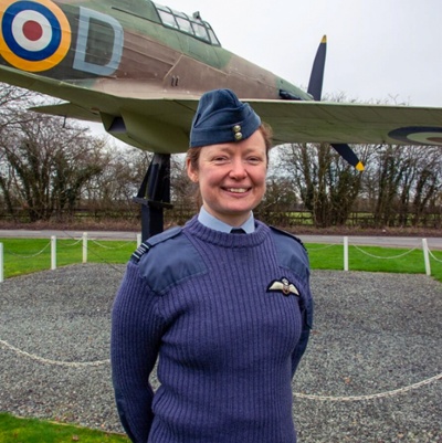 Photo of Squadron Leader Maybury