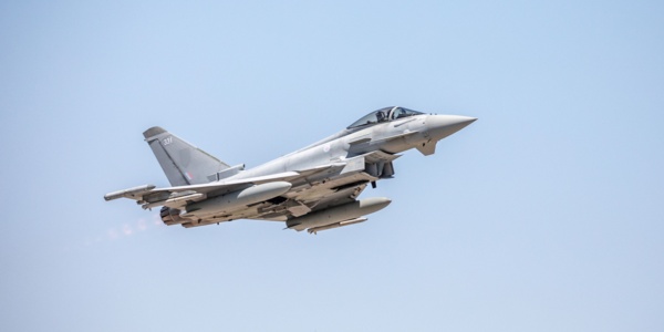 Latest RAF and German Air Force NATO Air Policing integration training ...