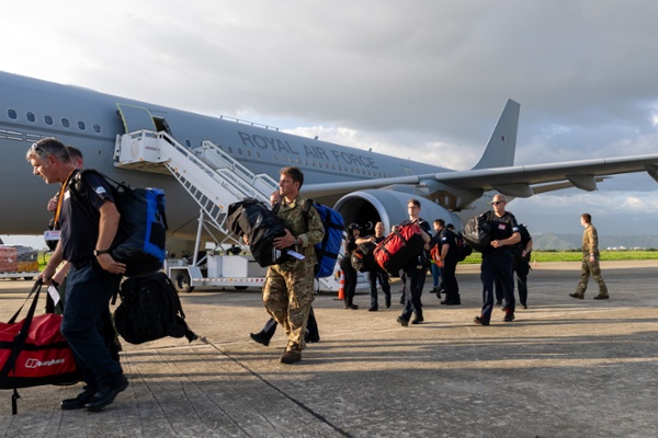 RAF, Depremden Etkilenen Venezuela'ya Kurtarma Ekibi Gönderdi